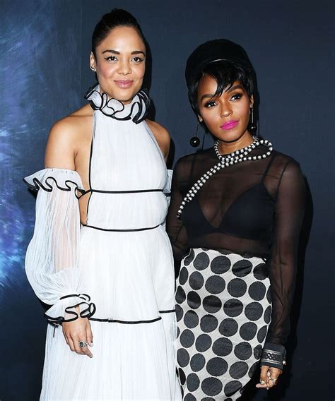 Tessa Thompson Just Said She Deeply Loves Janelle Monáe Tessa Thompson Janelle Monáe