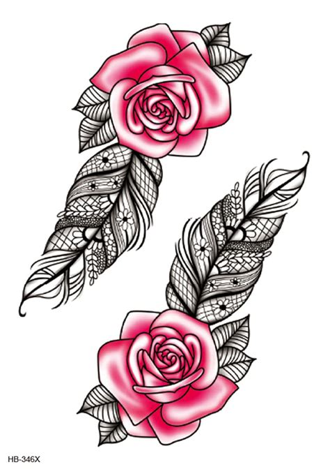 Detalles Plantilla Tatuaje Rosa Muy Caliente Netgroup Edu Vn