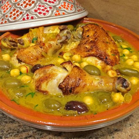 Chicken Tagine With Chickpeas Olives And Preserved Lemon Kevin Is