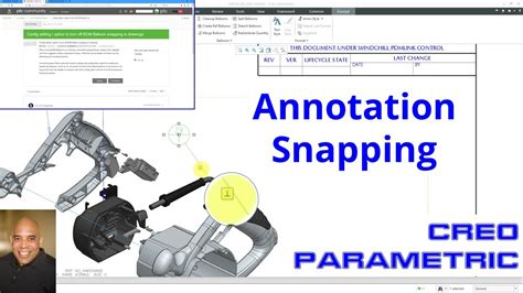 Creo Parametric 4 0 Annotation Snapping In Drawings PTC Community