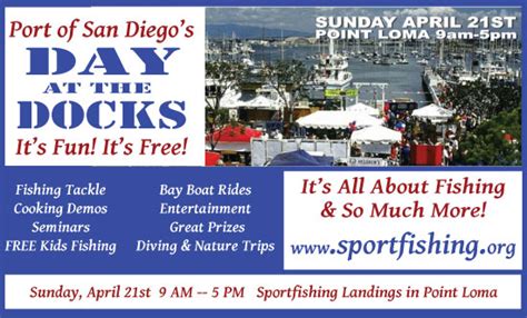 Annual Port Of San Diegos Day At The Docks This Sunday Phil Friedman