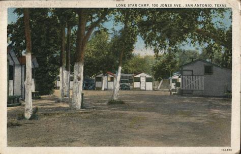 Lone Star Camp San Antonio, TX Postcard