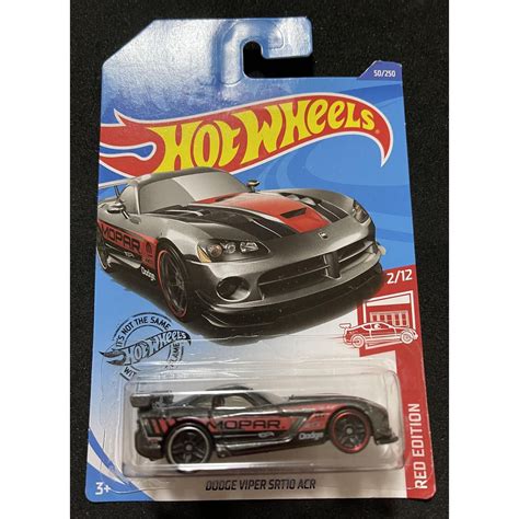 Hot Wheels Red Edition Dodge Viper SRT ACR Shopee Philippines