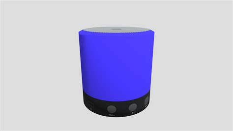 Mini Speaker Download Free 3d Model By Alipanahi [23718c5] Sketchfab