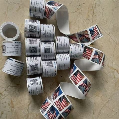 Rolls Of Usps Authentic Never Used Forever Stamps