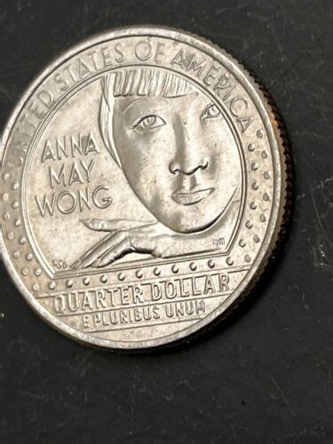 Anna May Wong Quarter Error Ebay