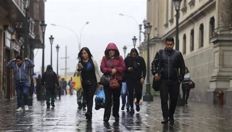 Clima Lima Registra Una Temperatura M Nima De C Hoy Jueves De