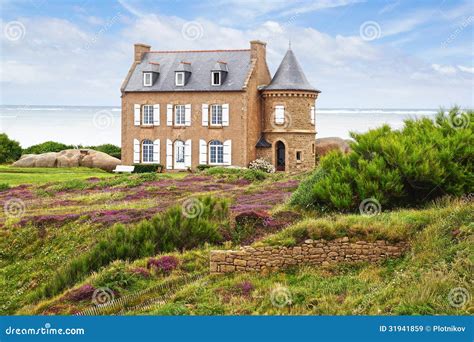 Pink Granite Coast Brittany France Editorial Photo Cartoondealer