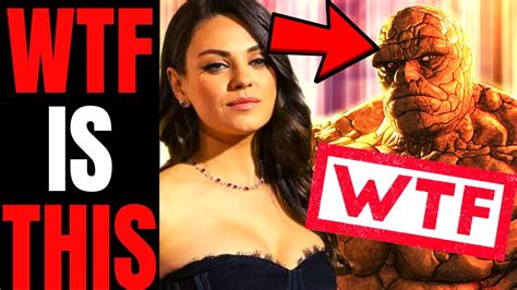 Mila Kunis Is The Thing In Fantastic Four New Rumor Shows How