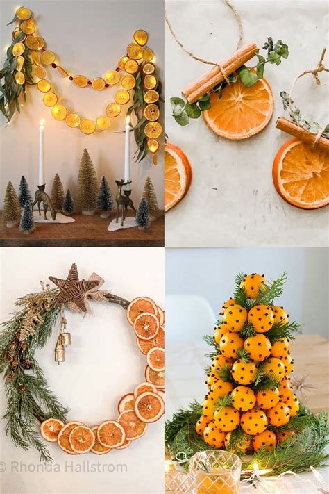 Best Fresh Dried Orange Decorations For Christmas A Piece Of Rainbow