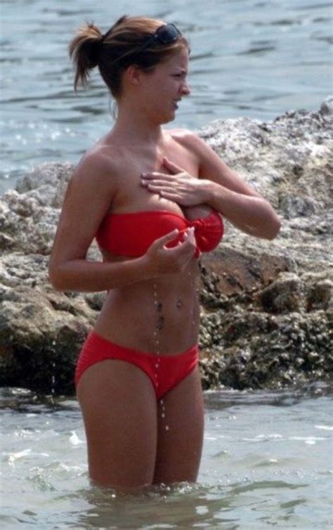 Gemma Atkinson Red Bikini Pics Nudebase