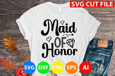 Maid Of Honor Svg Graphic By Gatewaydesign · Creative Fabrica