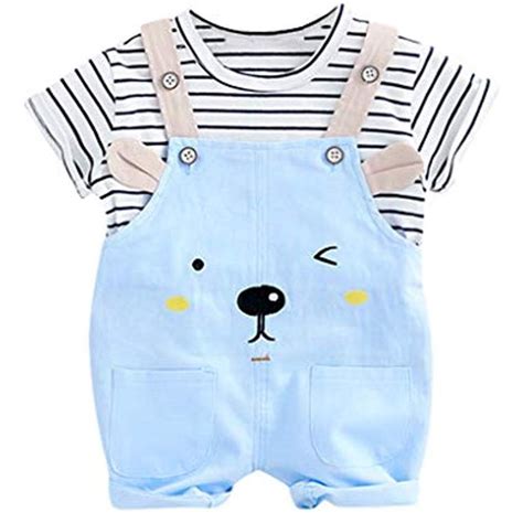 Bbsmile Ropa Bebe Ni A Verano A Meses Pc Raya Tops Gato En