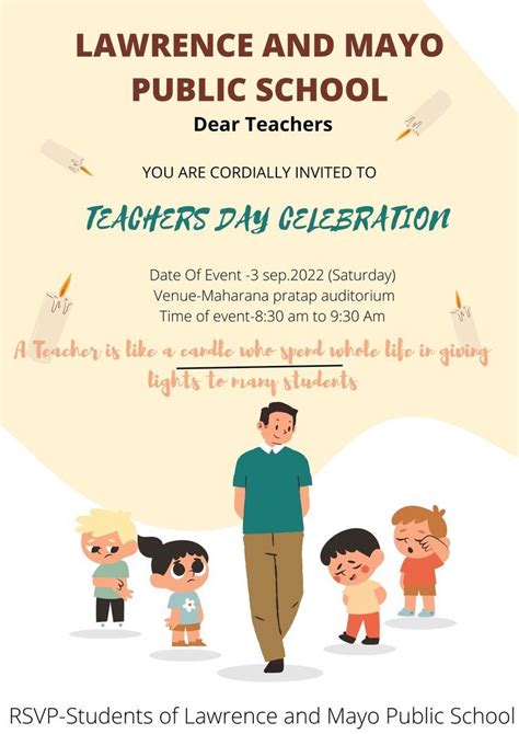 Teachers Day Invitation Card Design Teachers Day Card Teachers Day Celebration Teacher Cards