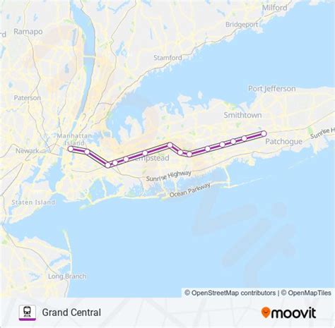 Ronkonkoma Branch Route Schedules Stops And Maps Grand Central Updated