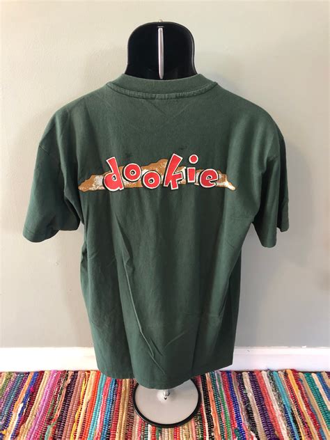 Green Day Dookie Shirt Vintage Tee S Concert Tour Band Etsy Canada