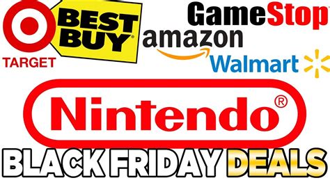 Black Friday Nintendo Switch Deals Youtube