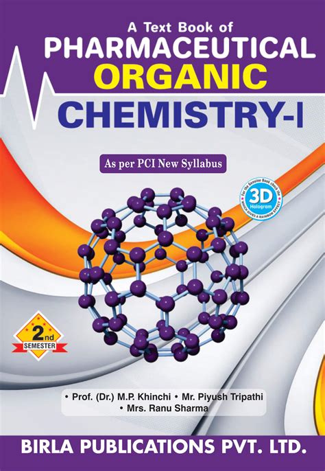 A TEXT BOOK OF PHARMACEUTICAL ORGANIC CHEMISTRY I Birla Publications