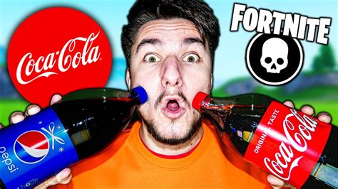 Coca Cola Vs Pepsi W Fortnite Youtube