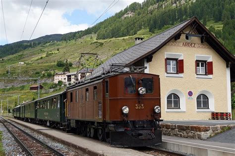 RhB 100 JAHRE BEVER SCUOL 1913 Bis 2013 Sonderzug Mit Der Ge 4 6 353