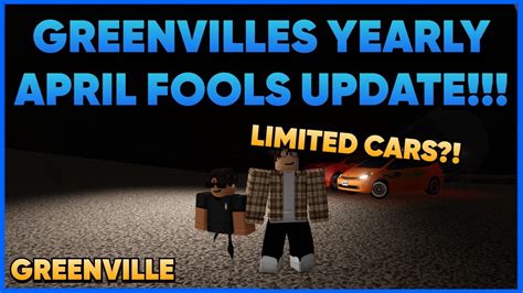 New Greenville April Fools Update Roblox Youtube