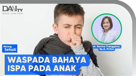 Infeksi Saluran Pernapasan Akut Pada Anak Bincang Sehati YouTube