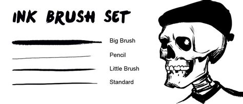 Ink Brush Set by engelszorn on DeviantArt