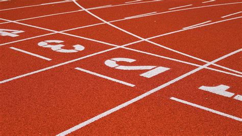 Running Track Race Track Field Empty Sports Image Free Photo