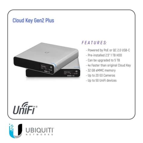 Jual Ubiquiti Unifi Cloud Key Gen2 Plus Uck G2 Plus Uc Ck Gen2 Di