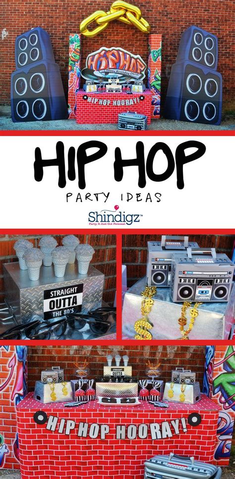 Hip Hop Themed Birthday Party