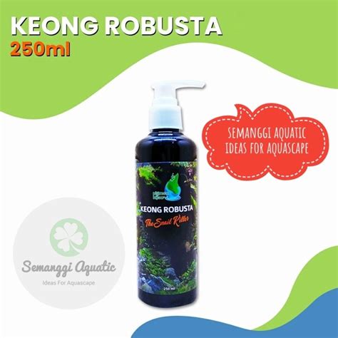 Ml Keong Robusta Snail Killer Pembasmi Hama Keong Aquascape