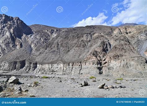 Old Silk Road, Ancient Trade Route in Northern Pakistan Stock Image ...