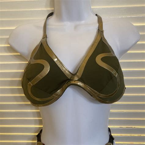 Princess Leia Jabba S Slave Cosplay Costume Sexy Star Bikini Wars Halloween EBay