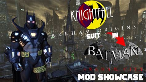 Arkham Origins Knightfall Suit In Batman Arkham City Skin Mod