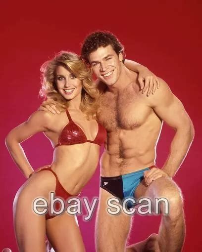 JON ERIK HEXUM Barechested Beefcake Heather Thomas Busty Bikini 8X10