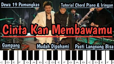 Chord Piano Cinta Kan Membawamu Pamungkas Dewa Youtube