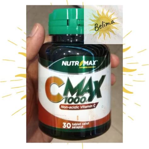 Jual Nutrimax C Max Tablet Shopee Indonesia