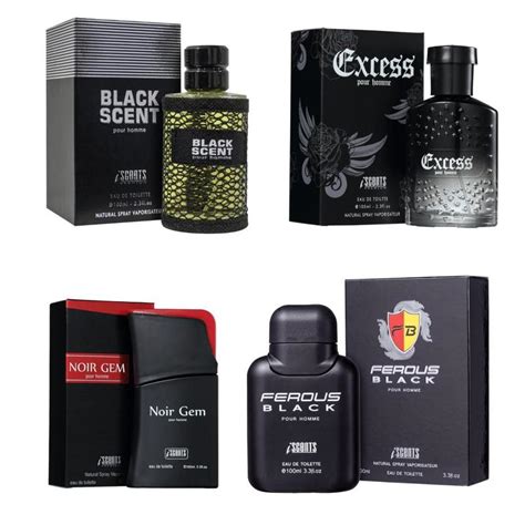 Kit 4 Perfume Importado I Scents Masculino Eau De Toilette 100ml