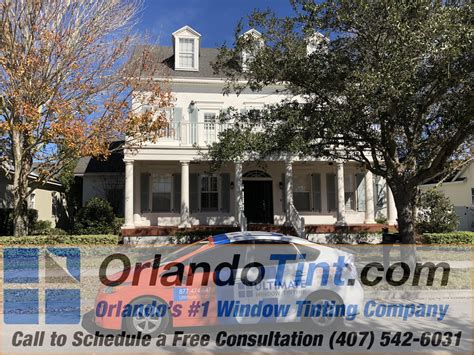 Privacy Window Tint for House in Orlando - Ultimate Window Tinting