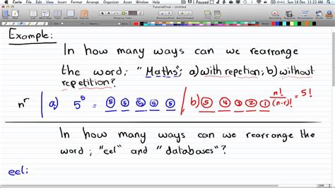 Discrete Math 2 Tutorial 2 Permutation Part 1 Youtube