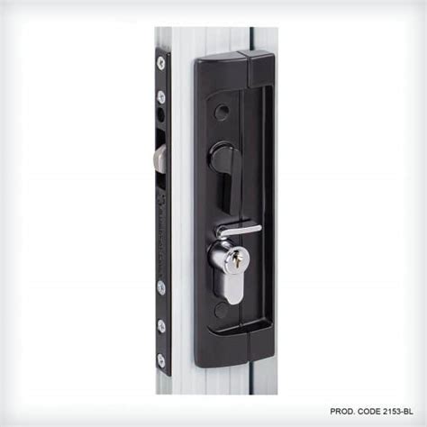 Austral Sd9 Horizon Sliding Door Lock Black Darley Aluminium