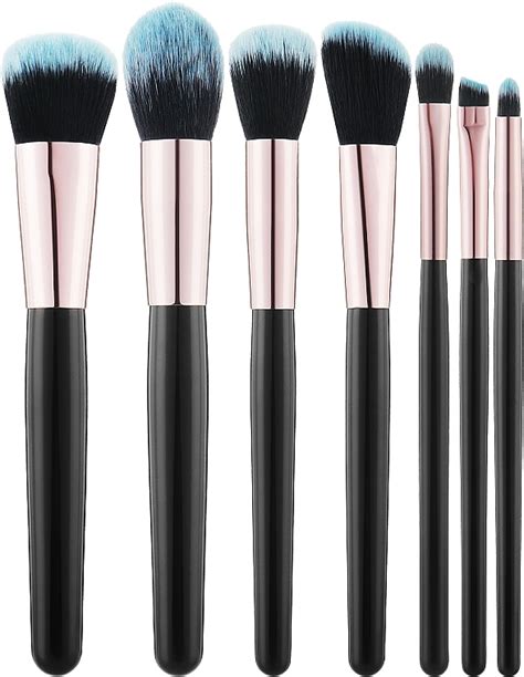 Tools For Beauty Mimo Makeup Brush Black Set Kit Pinceaux De