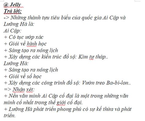 thống kê những thành tựu văn hóa tiêu biểu của các quốc gia cổ đại Ai