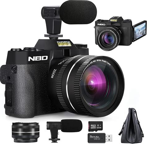NBD Digital Camera 4K 48MP Vlogging Camera, Cameras for Photography ...