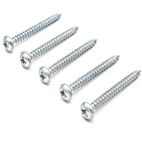 Din Carbon Steel Pan Head Self Tapping Screw With Zinc St Mm