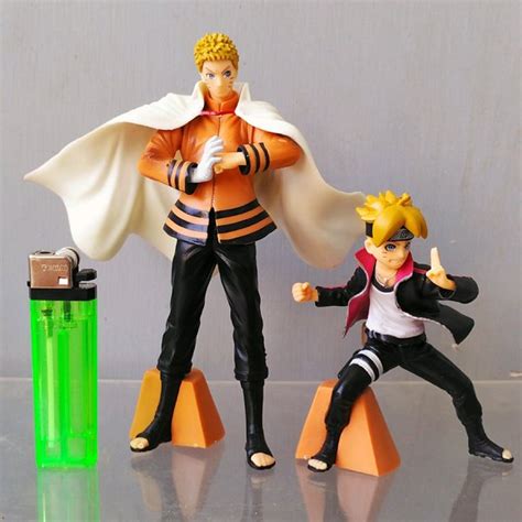 Jual MAINAN TOYS ACTION FIGURE ANIME NARUTO HOKAGE DAN BORUTO PVC