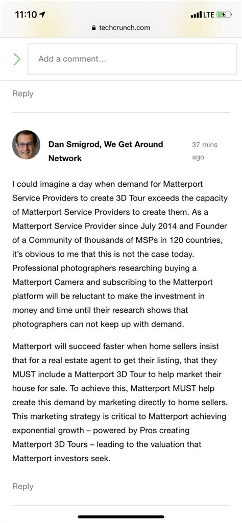 Techcrunch Matterport Raises 48m To Ramp Up Its 3d Imaging Platform We Get Around Network