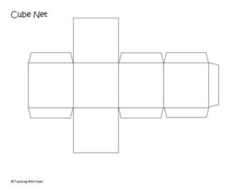 3D Shapes Net Cube by Teaching With Heart Forever | TpT