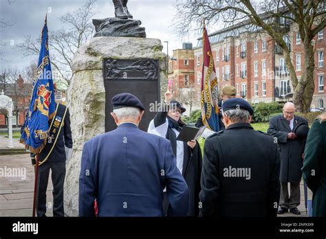 Commemoration Service For The 123rd Anniversary Of The Charge Of Pieter
