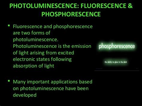 Phosphorescence